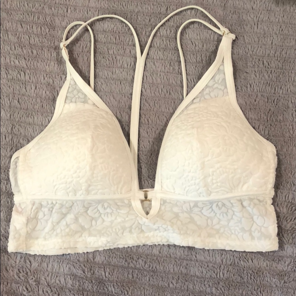 VS Pink Strappy Bralette